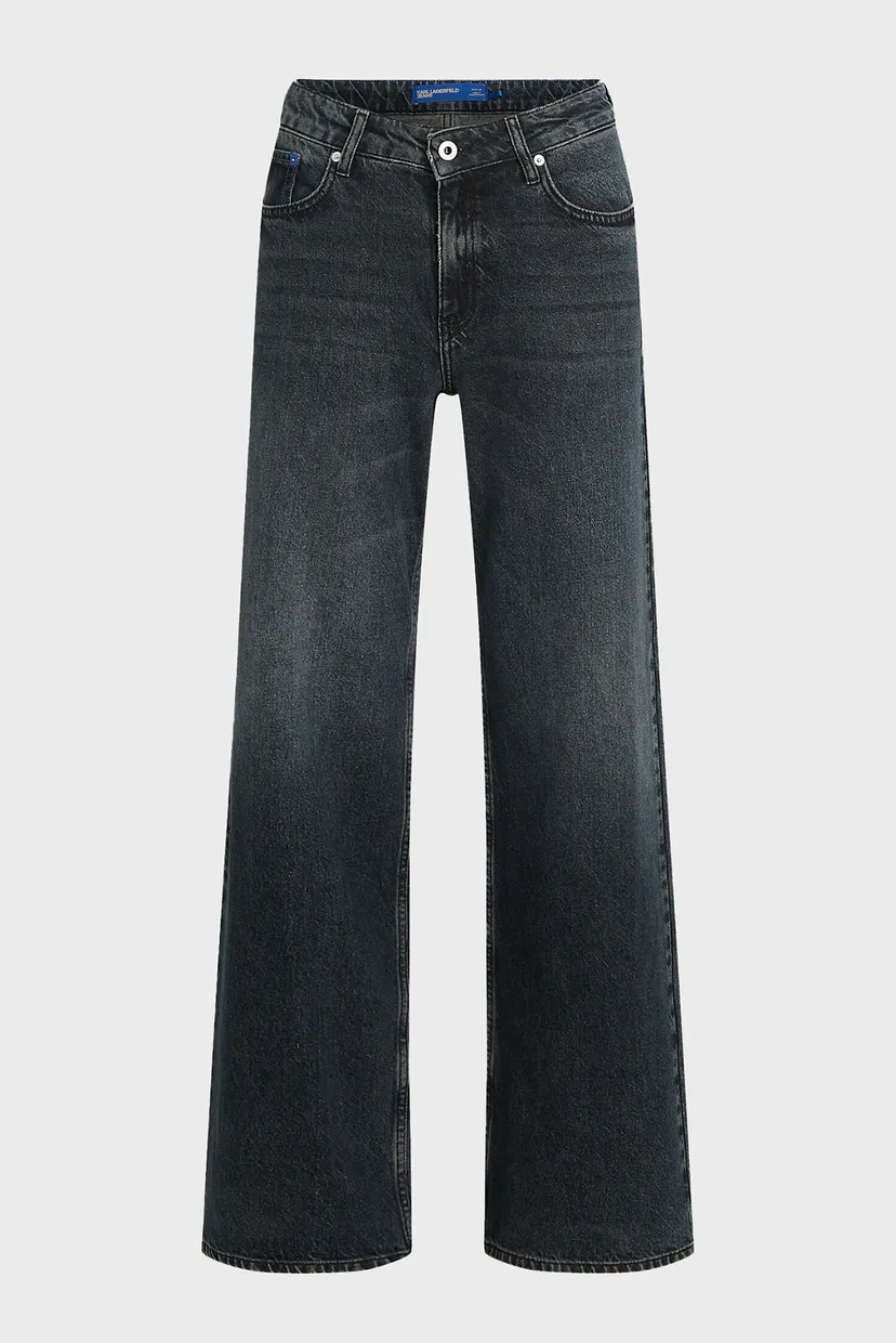 Женские темно-синие джинсы KLJ MR RELAXED DENIM 5