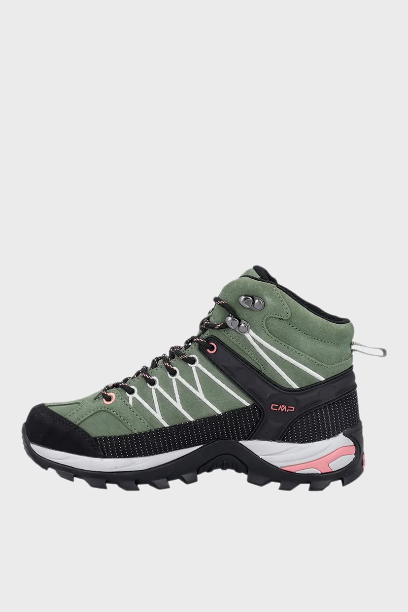 Жіночі зелені замшеві черевики RIGEL MID TREKKING SHOES WP 6
