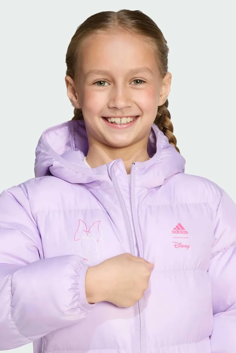 Дитяча бузкова куртка adidas Disney Minnie Mouse Kids 4