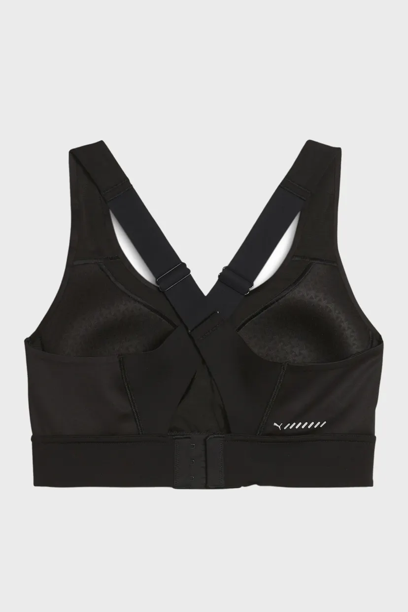 Жіночий чорний топ PWRbreathe RUN BRA 5