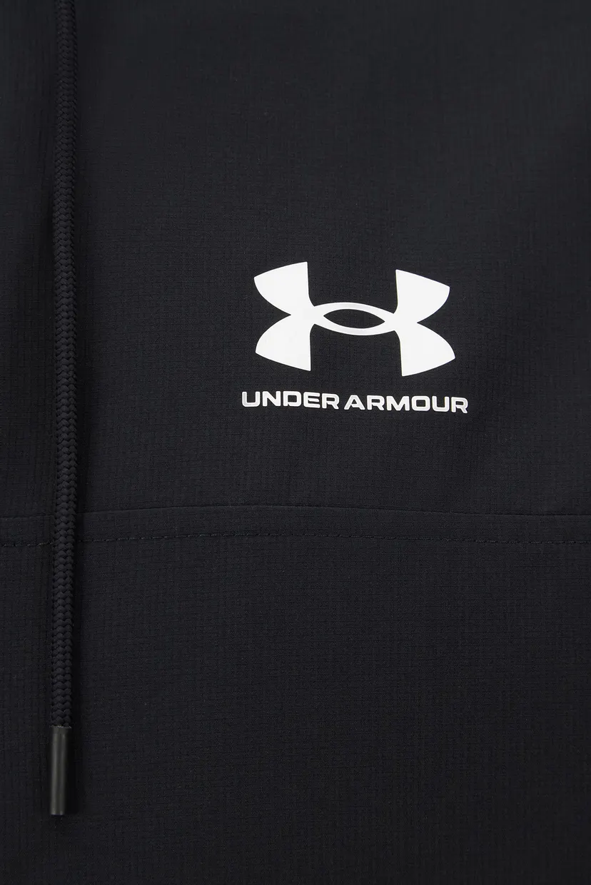 Чоловіча чорна вітровка UA Rival Wvn Windbreaker 3