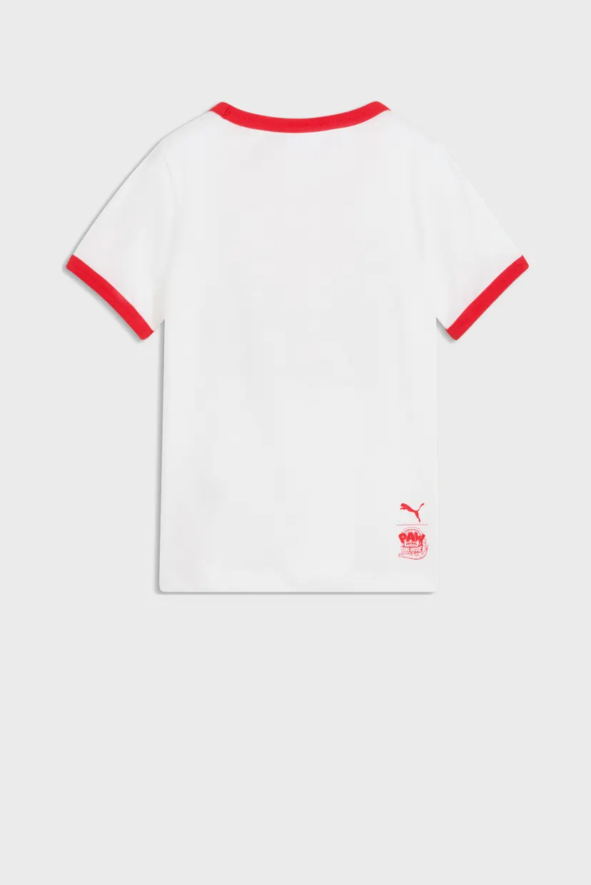 Детская белая футболка PUMA x PAW PATROL Ringer Tee Kids 5