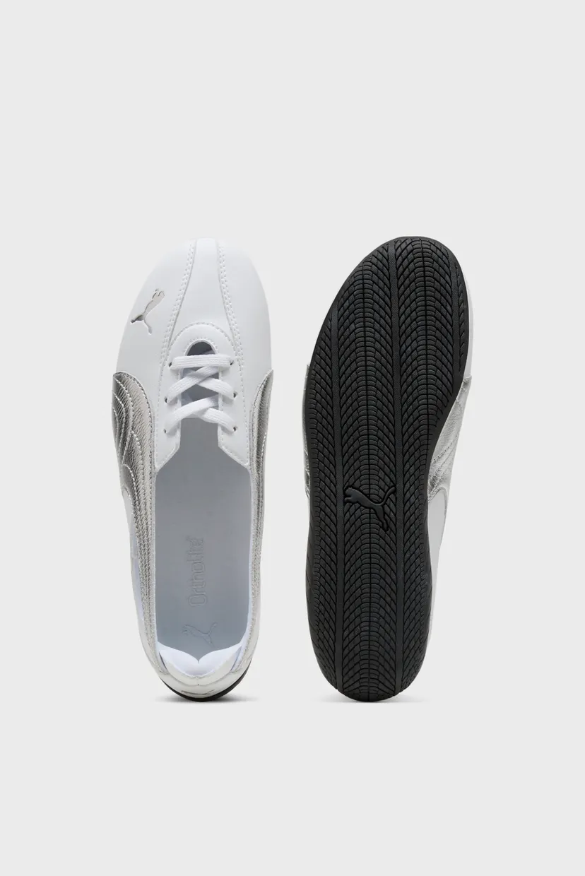 Жіночі білі балетки Speedcat Ballet Nova Metallic Sneakers Women 4