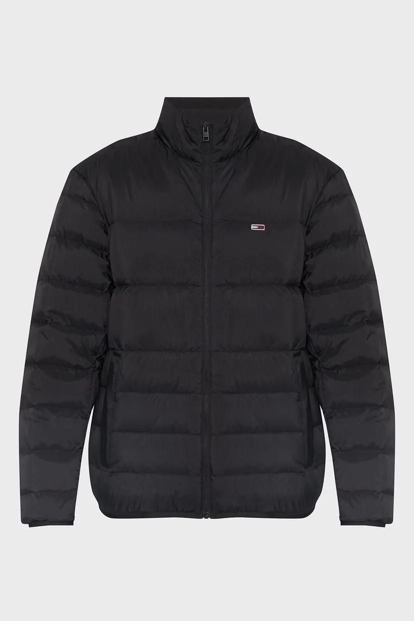 Чоловічий чорний пуховик TJM PACKABLE LT DOWN JACKET 4