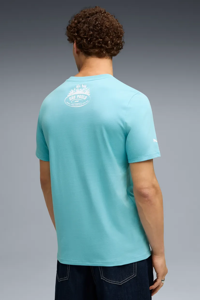 Блакитна футболка Formula 1® Brazil Tee Unisex (унісекс) 3