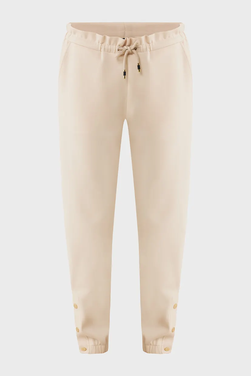 Женские бежевые спортивные брюки Travel pants 5