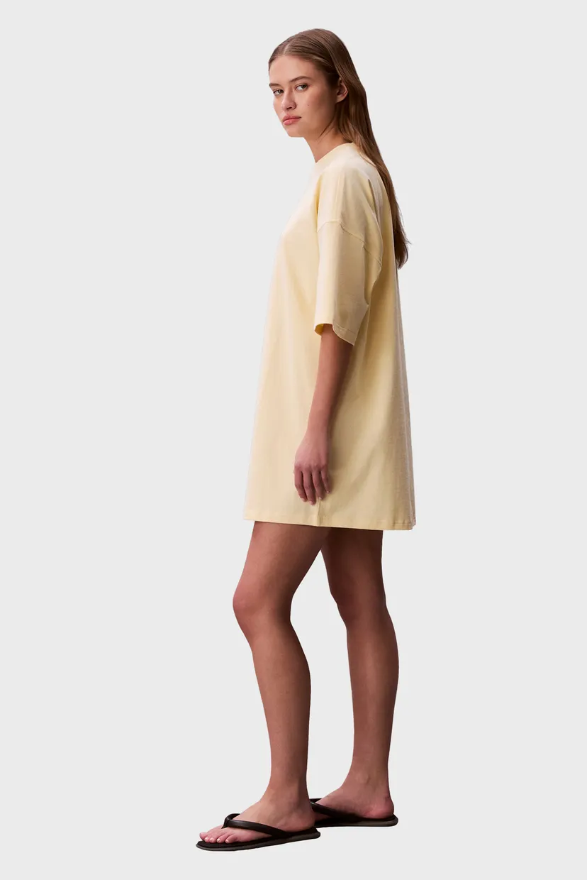 Женское желтое платье OVERSIZED 3