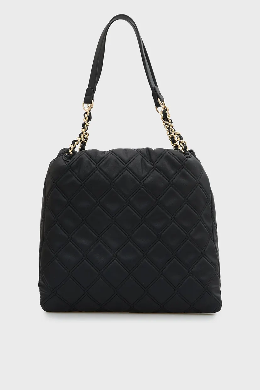 Женская черная сумка FEMININE TOTE 4
