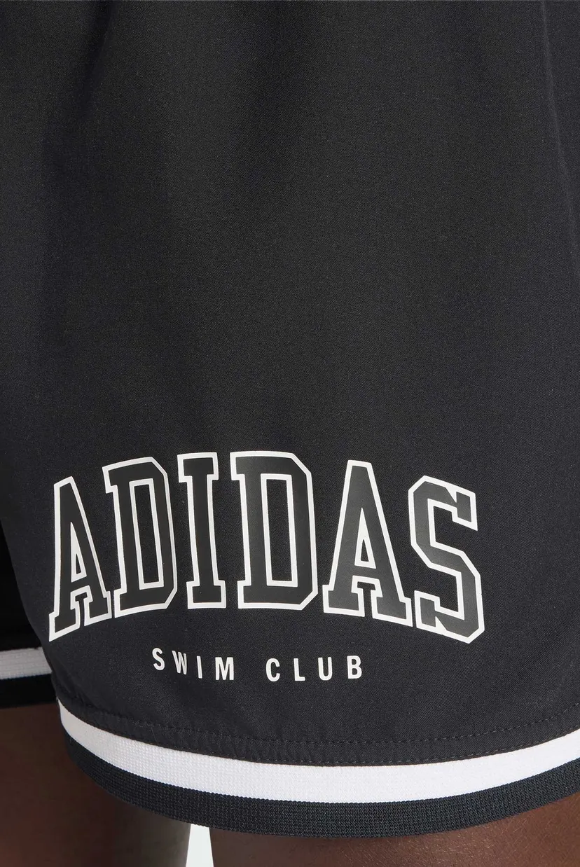 Чоловічі чорні плавальні шорти ADIDAS LOGO 4
