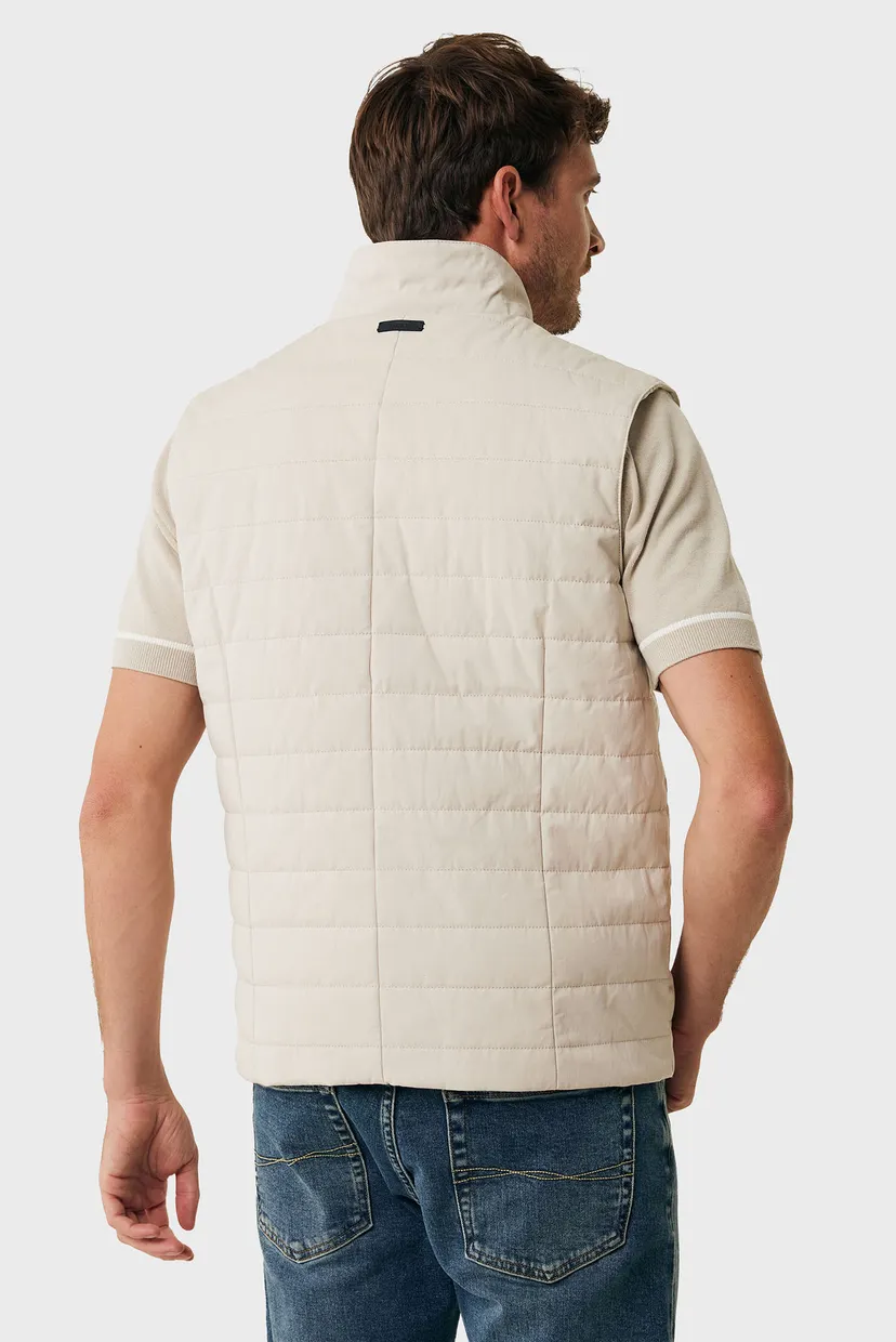 Чоловічий бежевий жилет Light padded smart bodywarmer 4