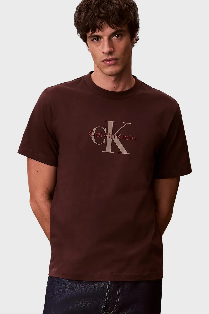Мужская коричневая футболка Hero Monologo Tee 20s 5