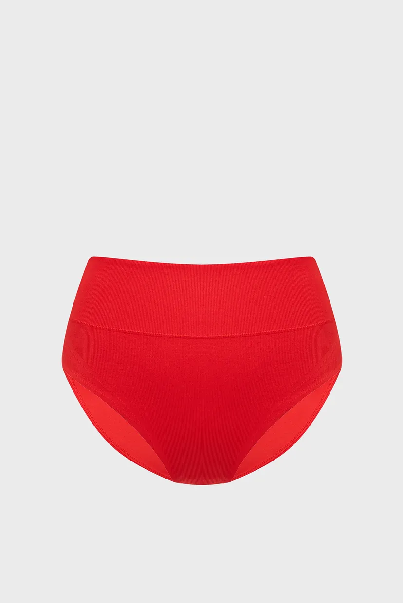 Жіночі червоні моделюючі трусики від купальника BIKINI 7
