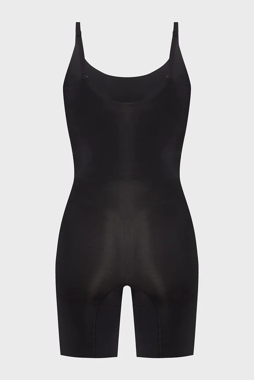 Жіночий чорний моделюючий комбінезон MID THIGH BODYSUIT 8