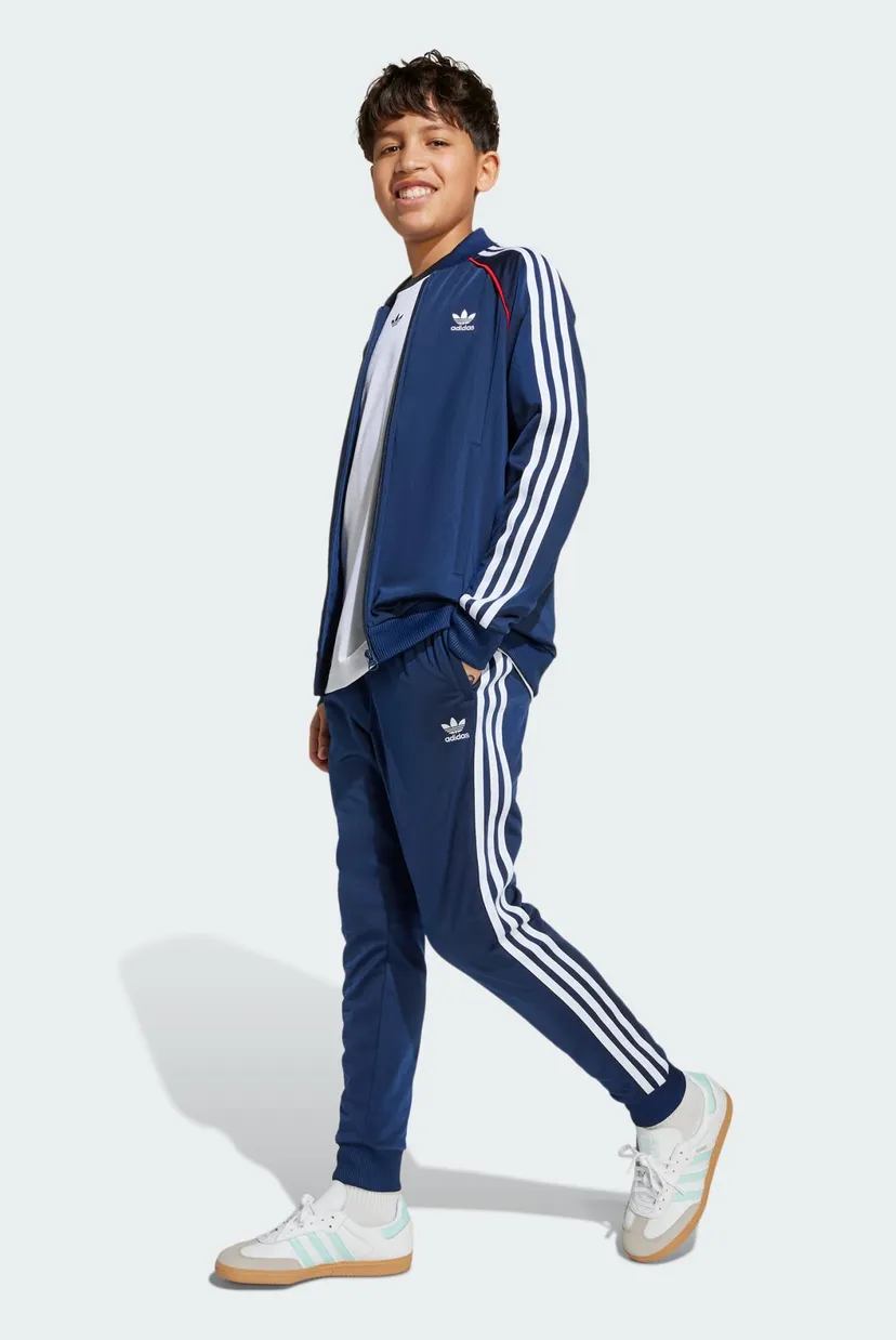 Дитячі сині спортивні штани Adicolor SST Track Kids adidas JV8567