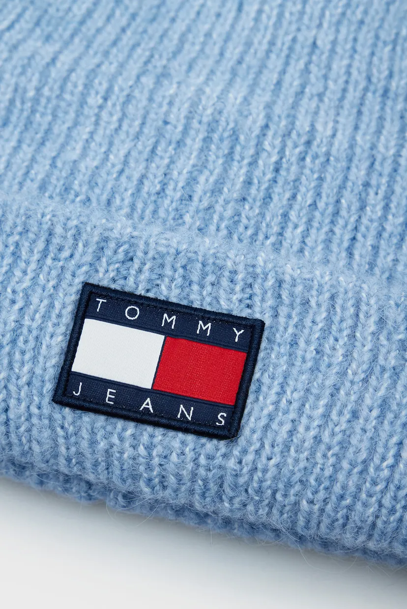 Женская голубая шапка TJW SOFT READY BEANIE 3