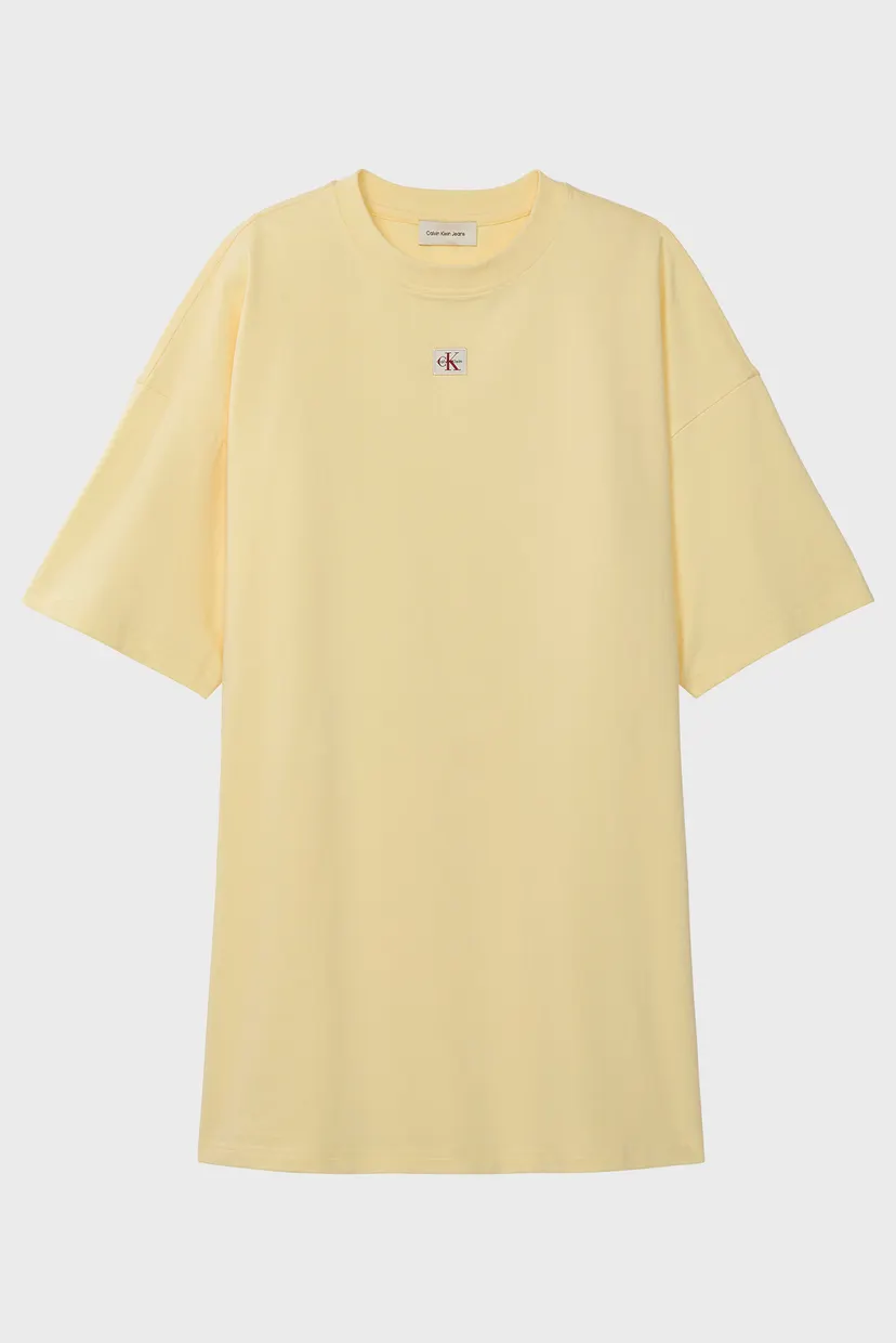 Женское желтое платье OVERSIZED 5