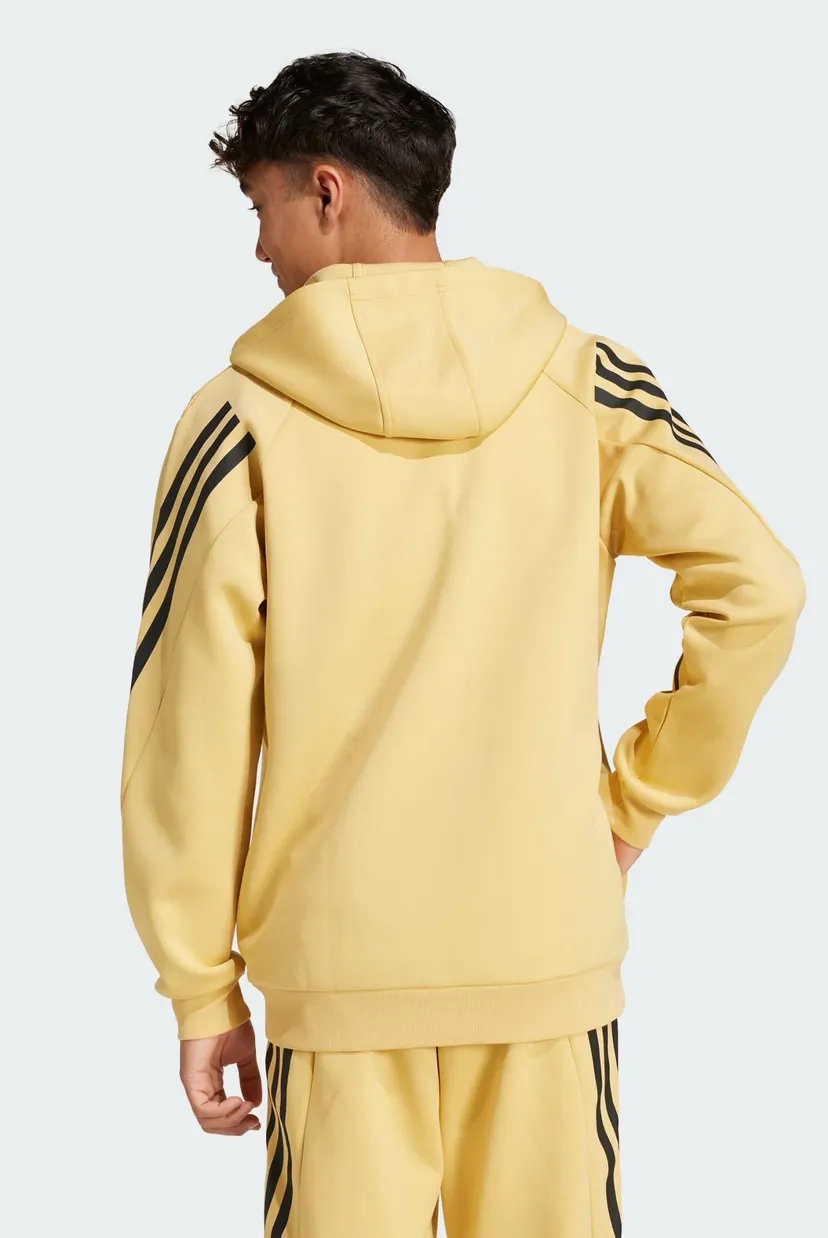 Чоловіче жовте худі Future Icons 3-Stripes Full Zip 3