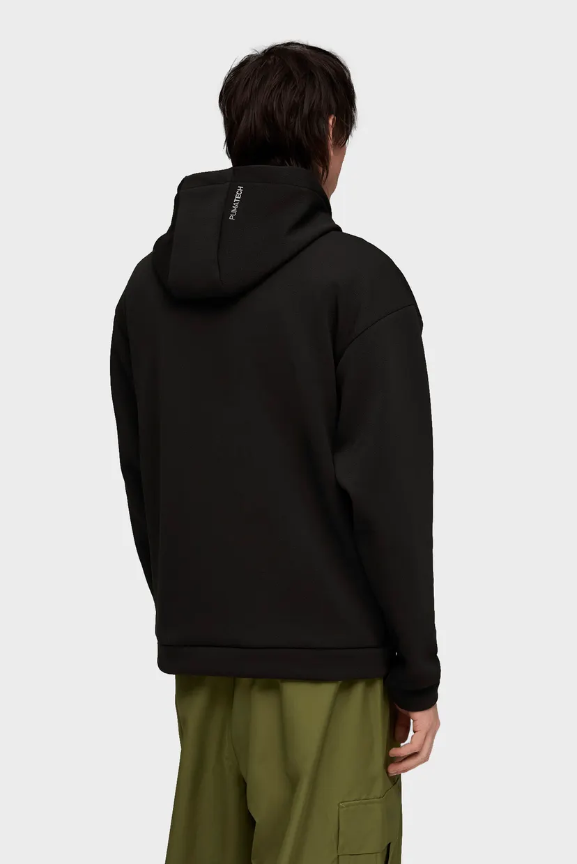 Мужское черное худи PUMATECH Relaxed Hoodie Men 3