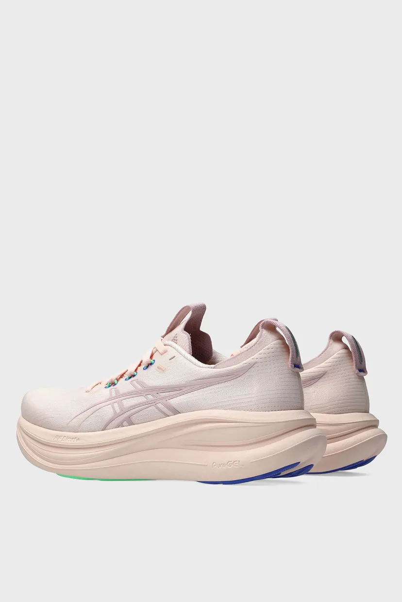 Женские пудровые кроссовки GEL-NIMBUS 28 3