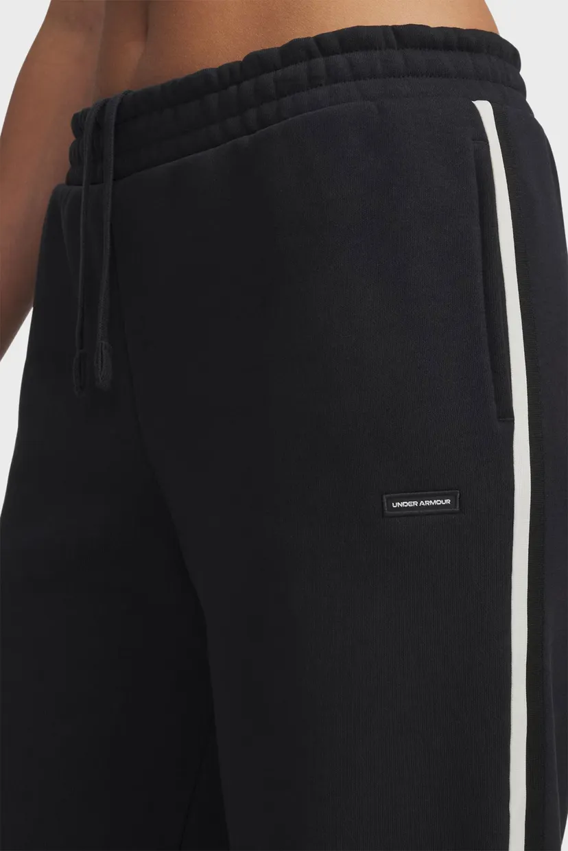 Женские черные спортивные брюки Icon HWT Flc Puddle Pant 4