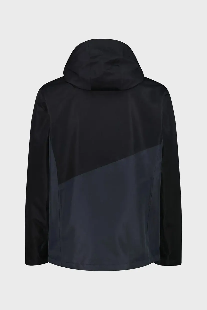 Чоловіча чорна куртка 3в1 JACKET ZIP HOOD DETACHABLE INN 3