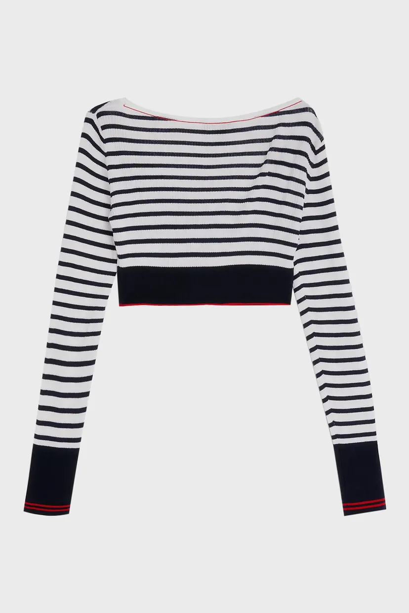Жіночий кардиган у смужку THL BRETON STRIPE 7