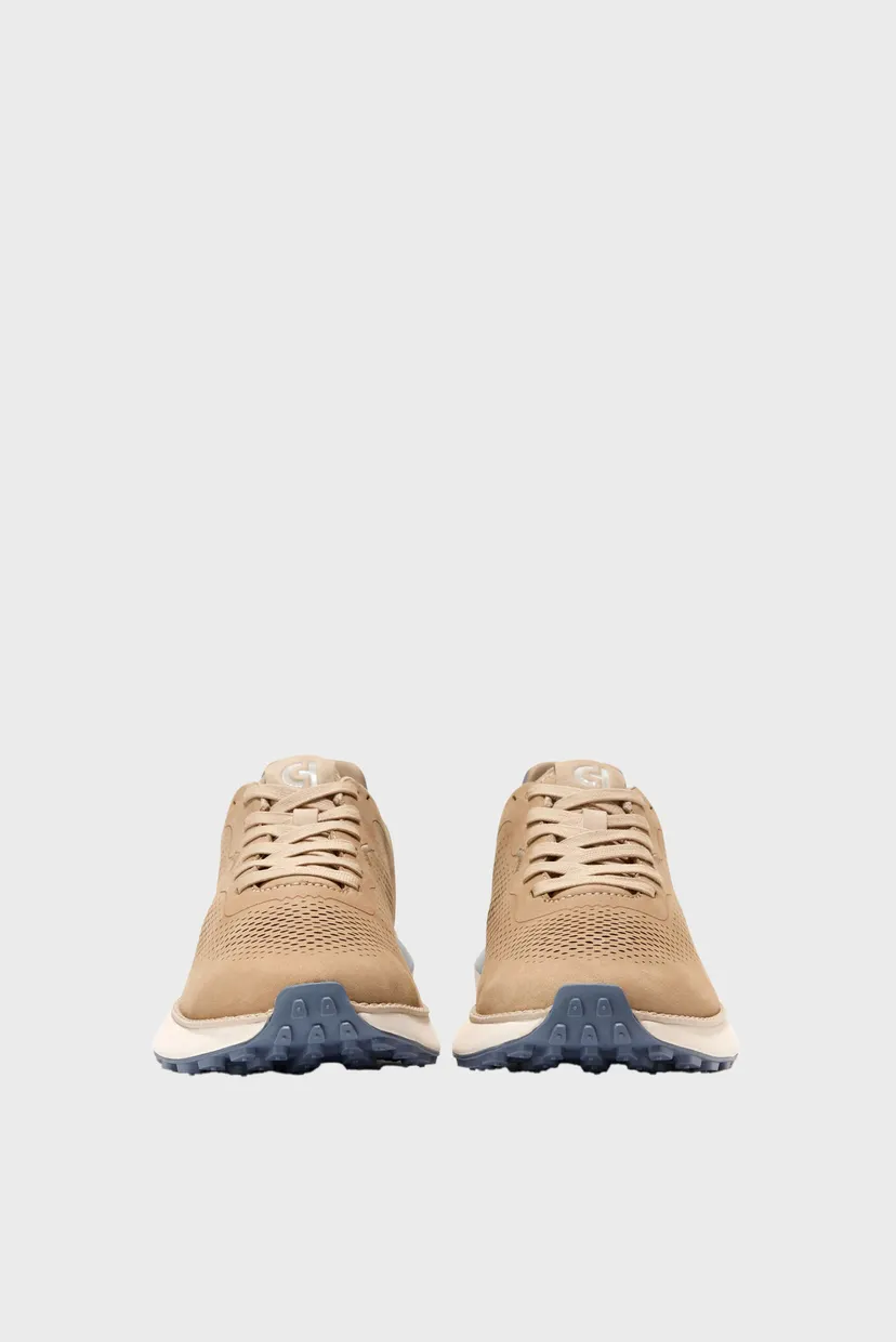 Чоловічі бежеві нубукові кросівки GrandPrø Ashland Laser Perforated Sneaker 3