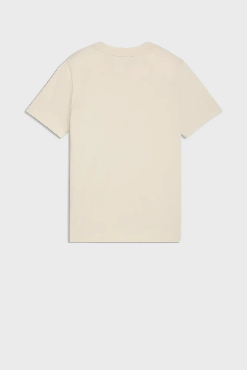 Детская бежевая футболка Essentials No.1 Logo Tee Youth 5