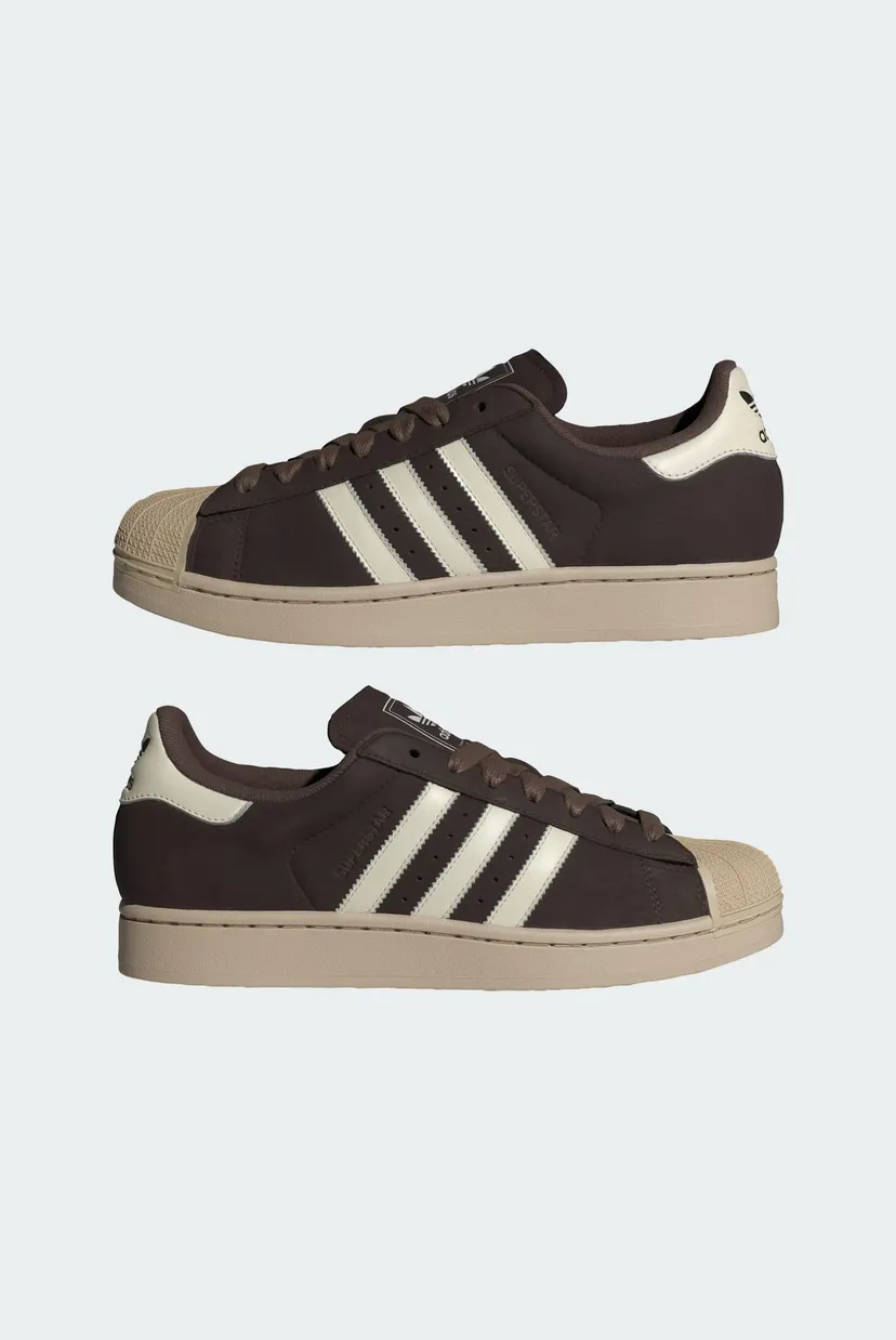 Коричневі снікерси Superstar II 7