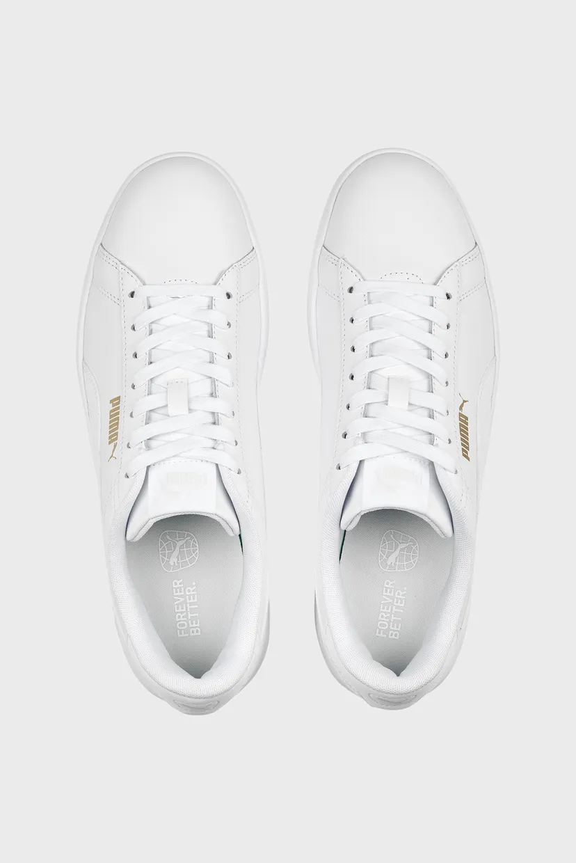 Белые кожаные сникерсы Smash 3.0 L Sneakers 6