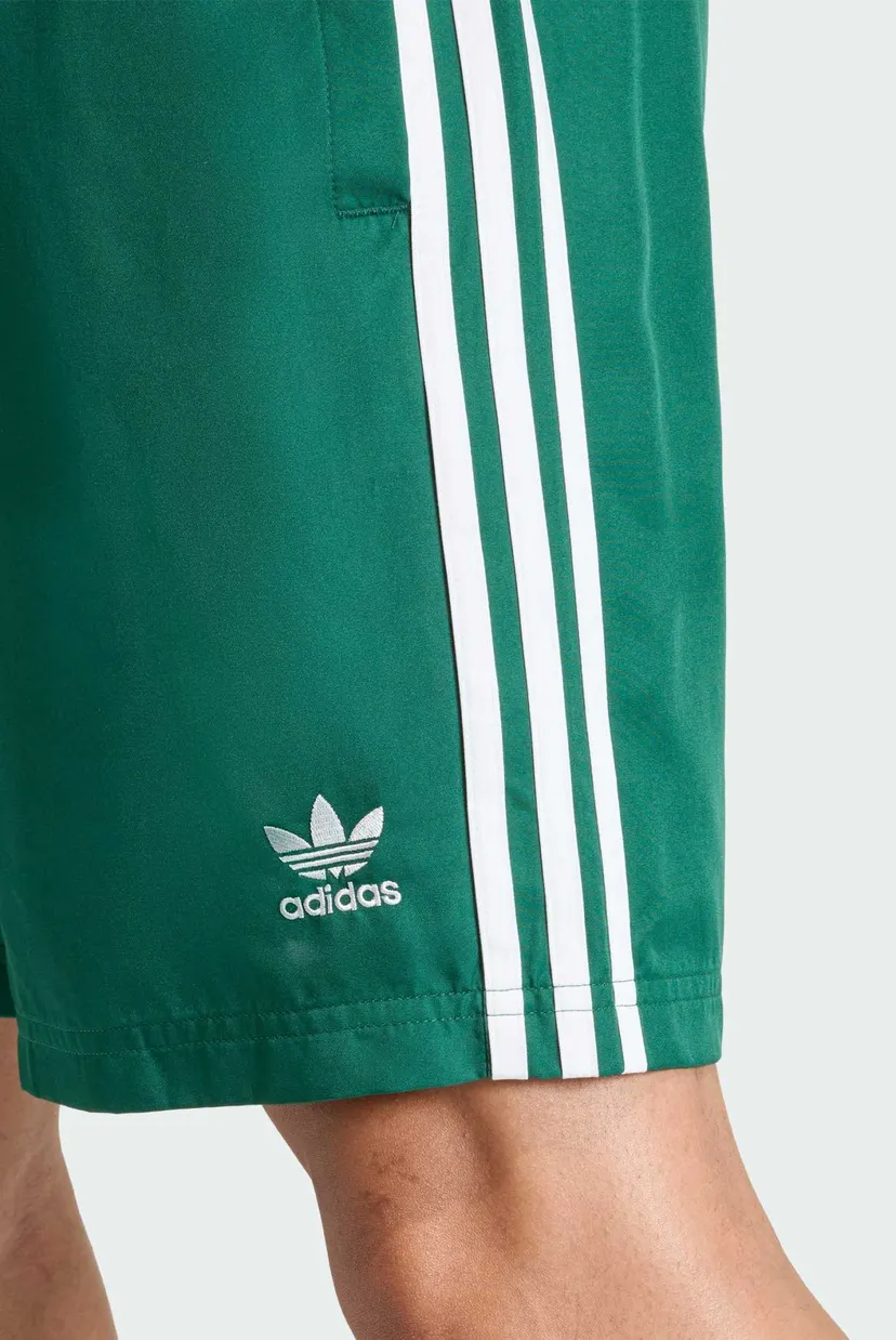 Чоловічі зелені плавальні шорти Adicolor 3-Stripes 8-Inch 5