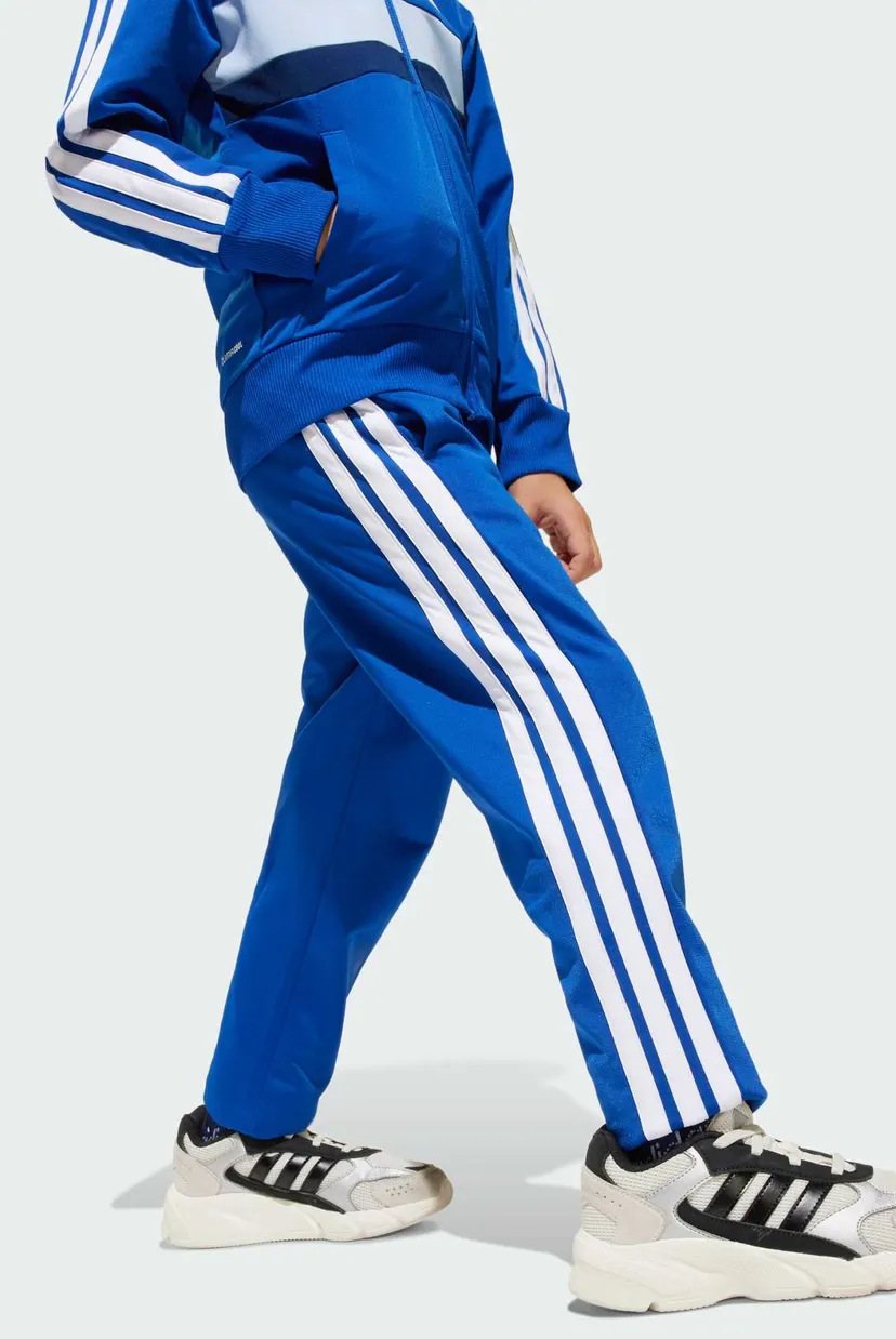 Детский синий спортивный костюм (кофта, брюки) Seasonal Essentials Tiberio 3-Stripes Tricot Kids 5