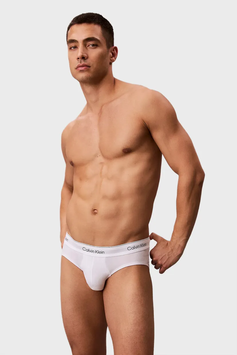 Чоловічі білі бріфи (3 шт) HIP BRIEF 3