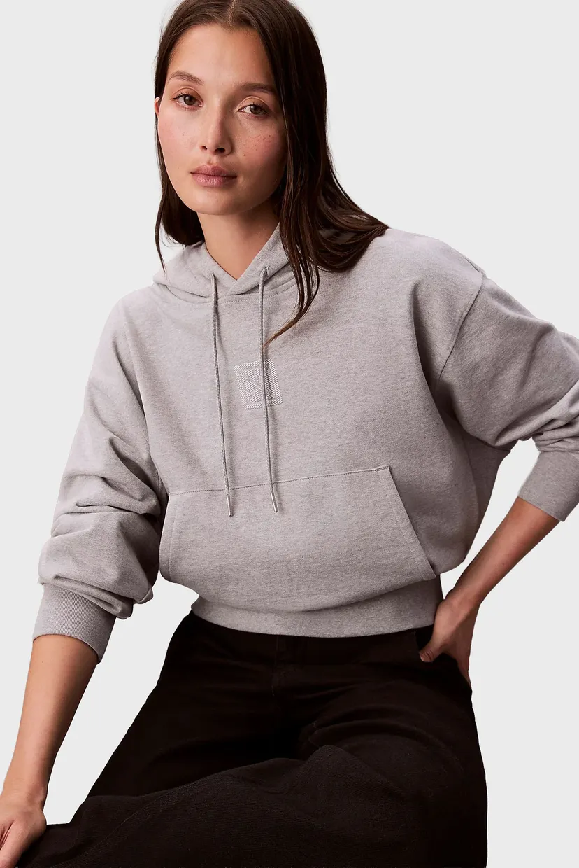 Жіноче сіре худі PREMIUM TERRY 4