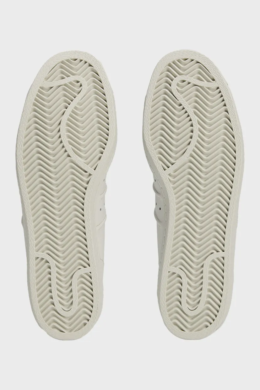 Светло-серые кожаные сникерсы Y-3 Superstar 4