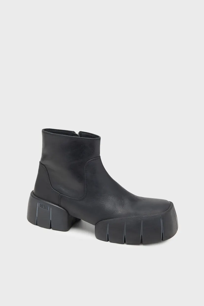 Чоловічі чорні шкіряні черевики TEX / D-TEX BT SHOES 3