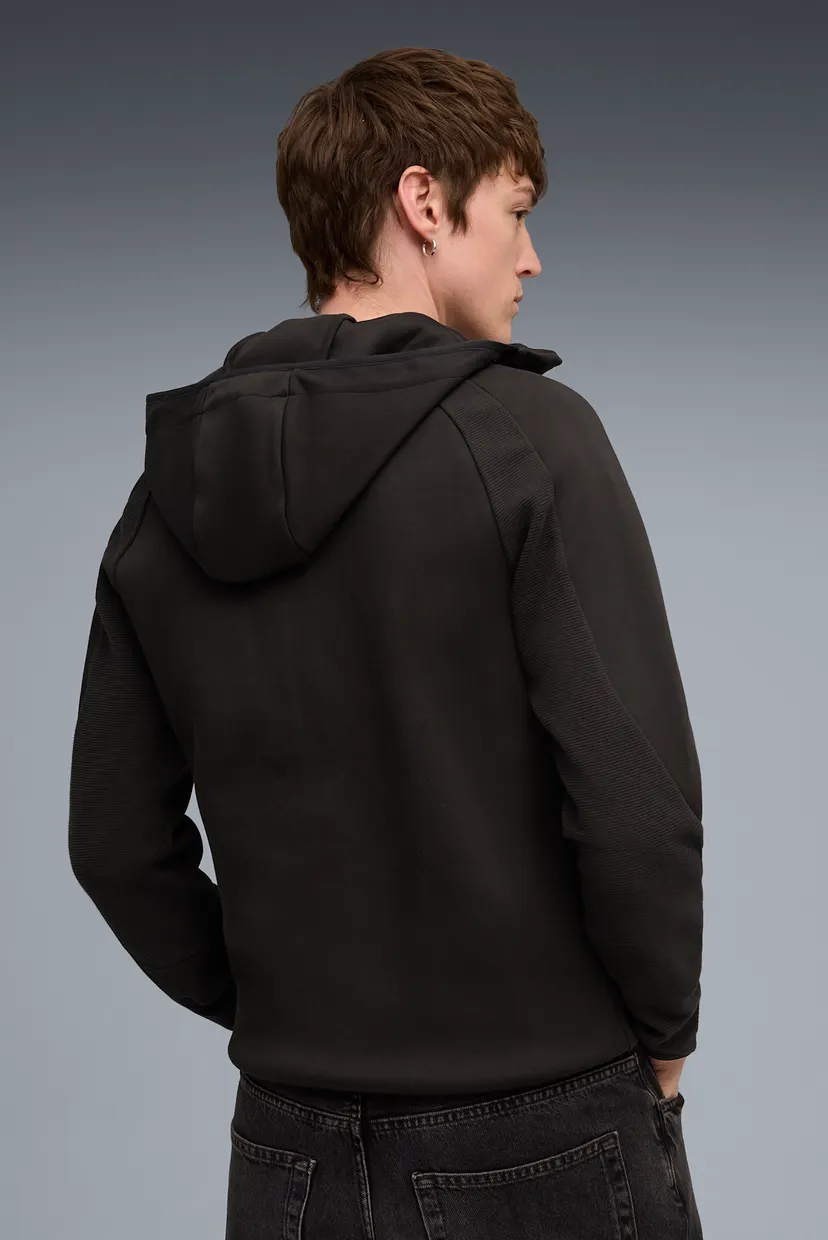 Чоловіче чорне худі Evostripe Hoodie Men 5