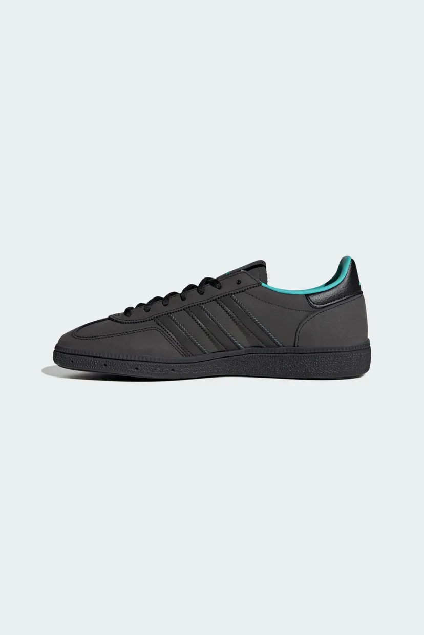 Мужские черные кожаные сникерсы HANDBALL SPEZIAL MERCEDES 6