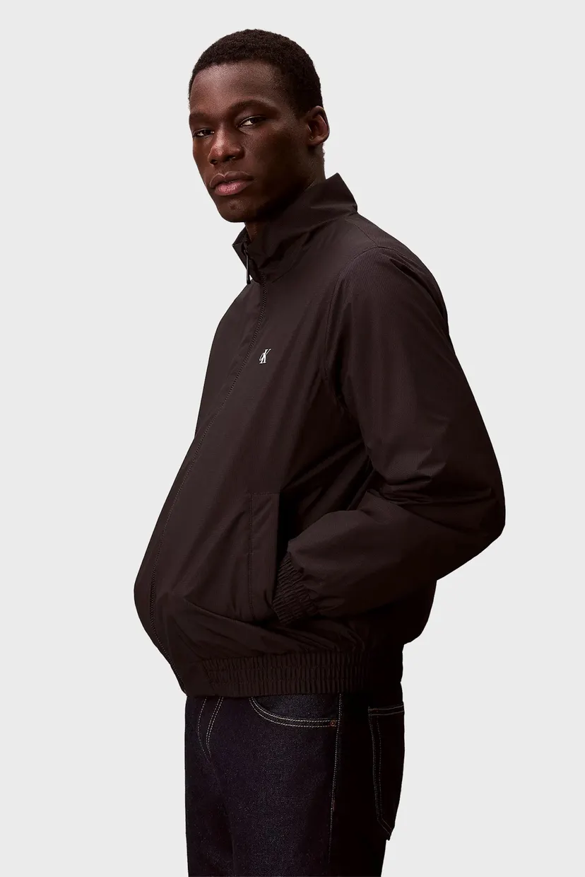 Мужская черная куртка PADDED HARRINGTON 3