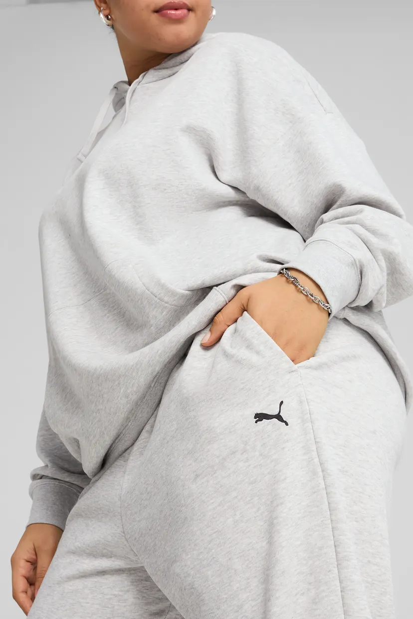 Женские светло-серые спортивные брюки Essentials Sweatpants Women 4