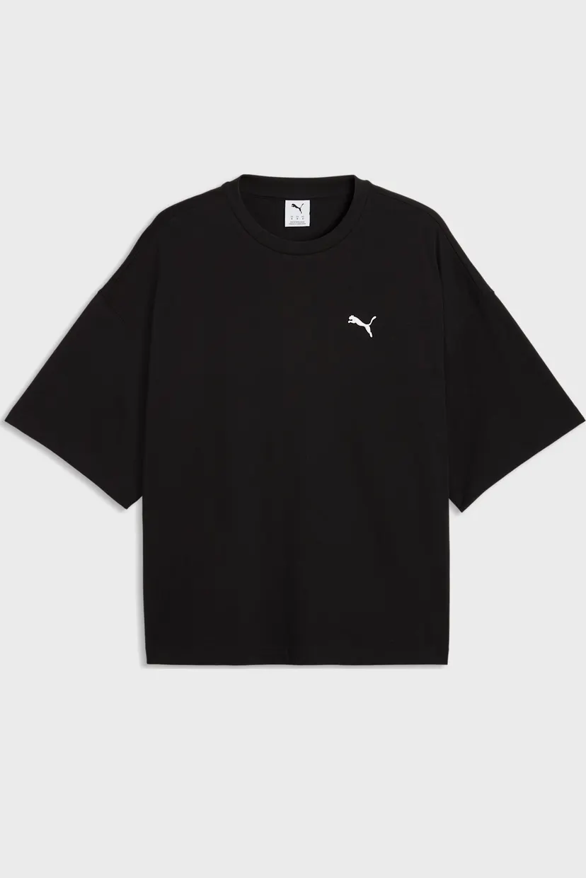 Чоловіча чорна футболка Essentials Oversized Tee Men 4