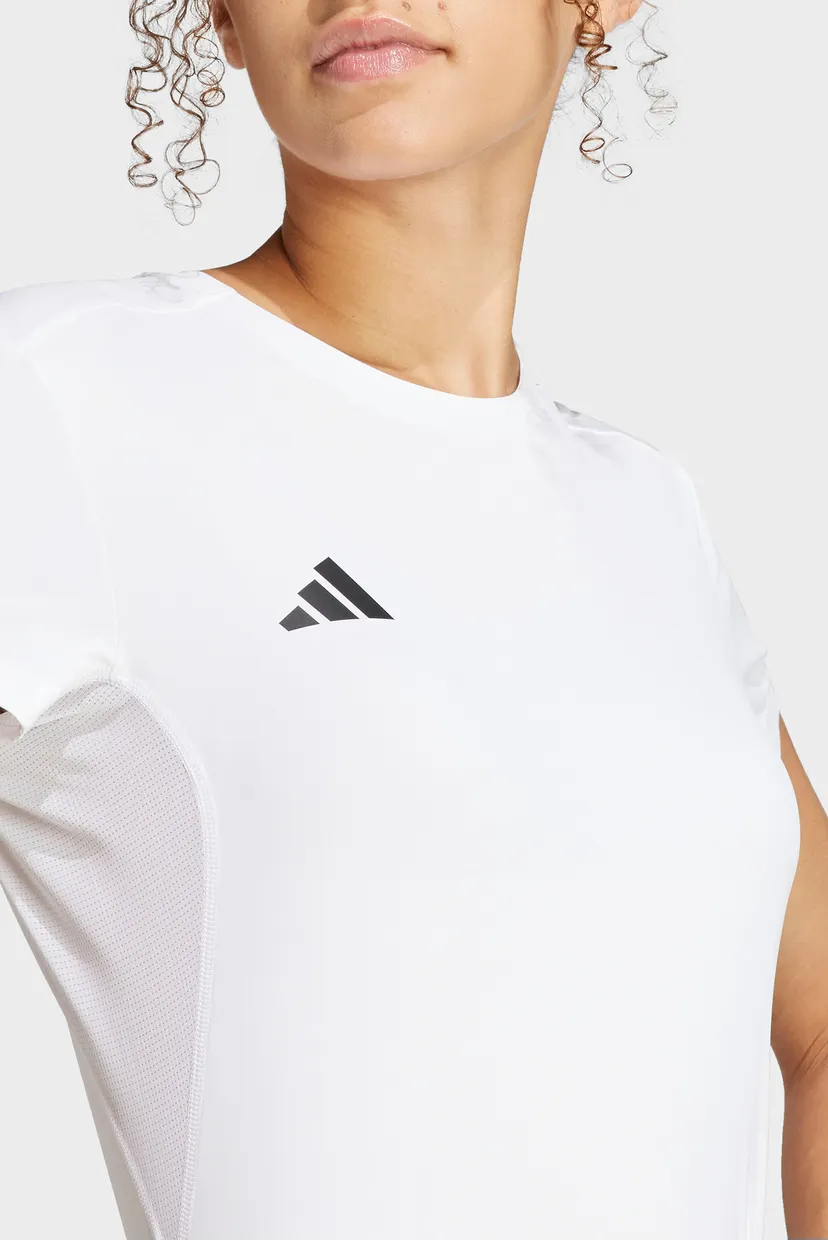 Жіноча біла футболка Adizero Essentials 5