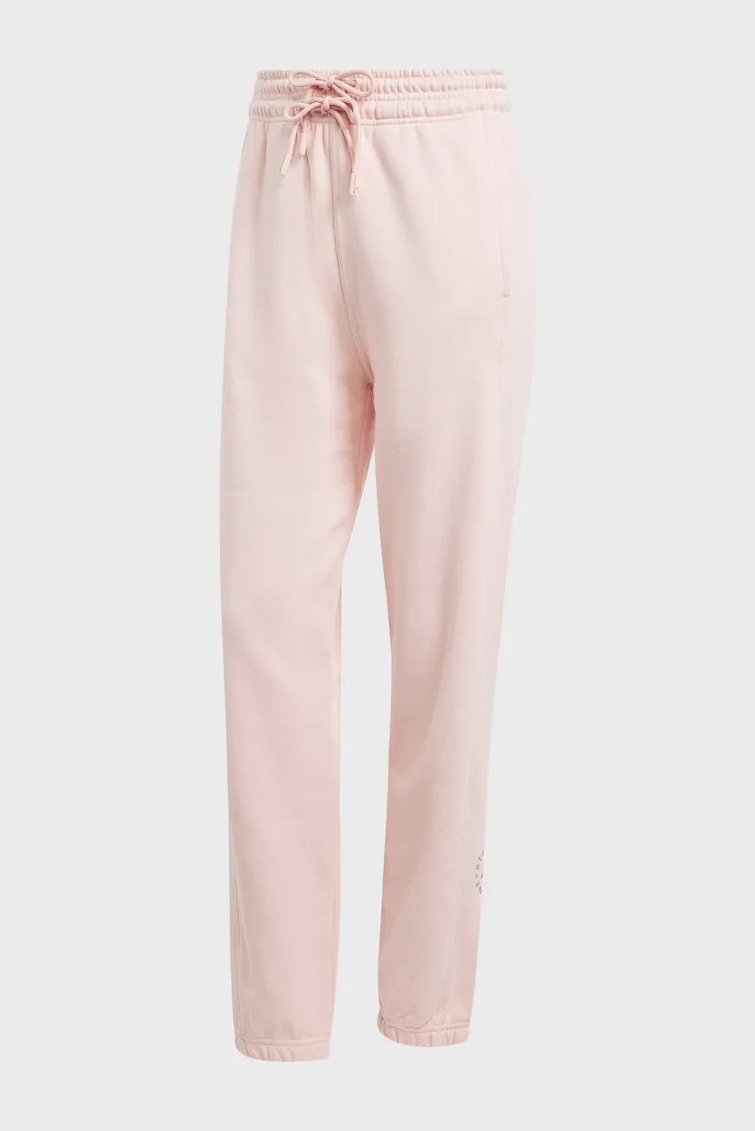 Женские пудровые спортивные брюки adidas by Stella McCartney 6