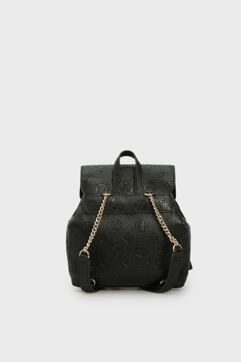 Женский черный рюкзак CRESIDIA SMALL FLAP 4