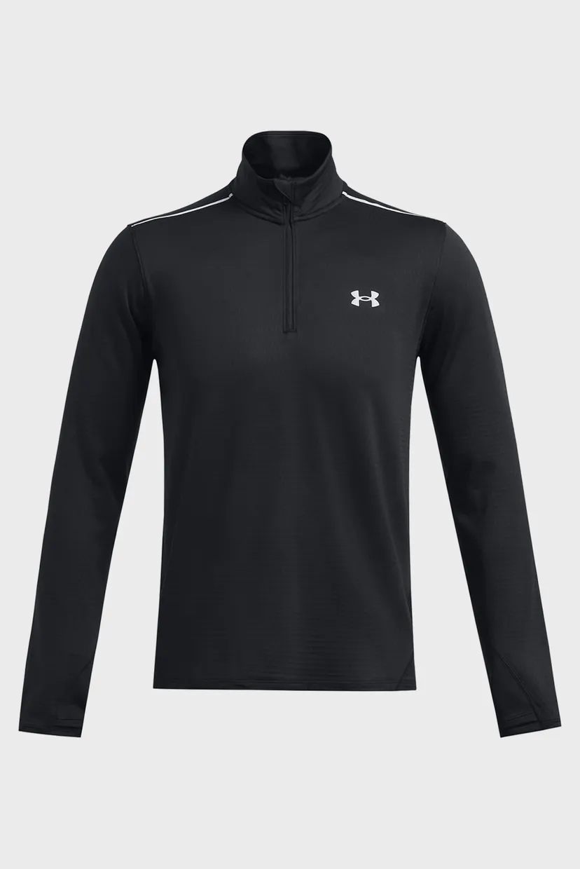 Мужская черная спортивная кофта UA Vanish CW 1/4 Zip 3