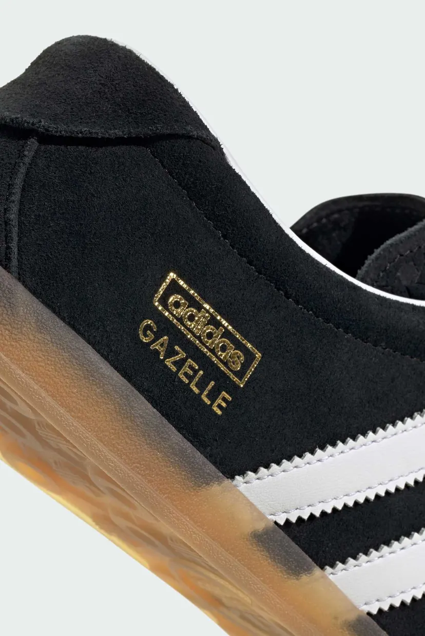 Женские черные кроссовки Gazelle Lo Pro 9