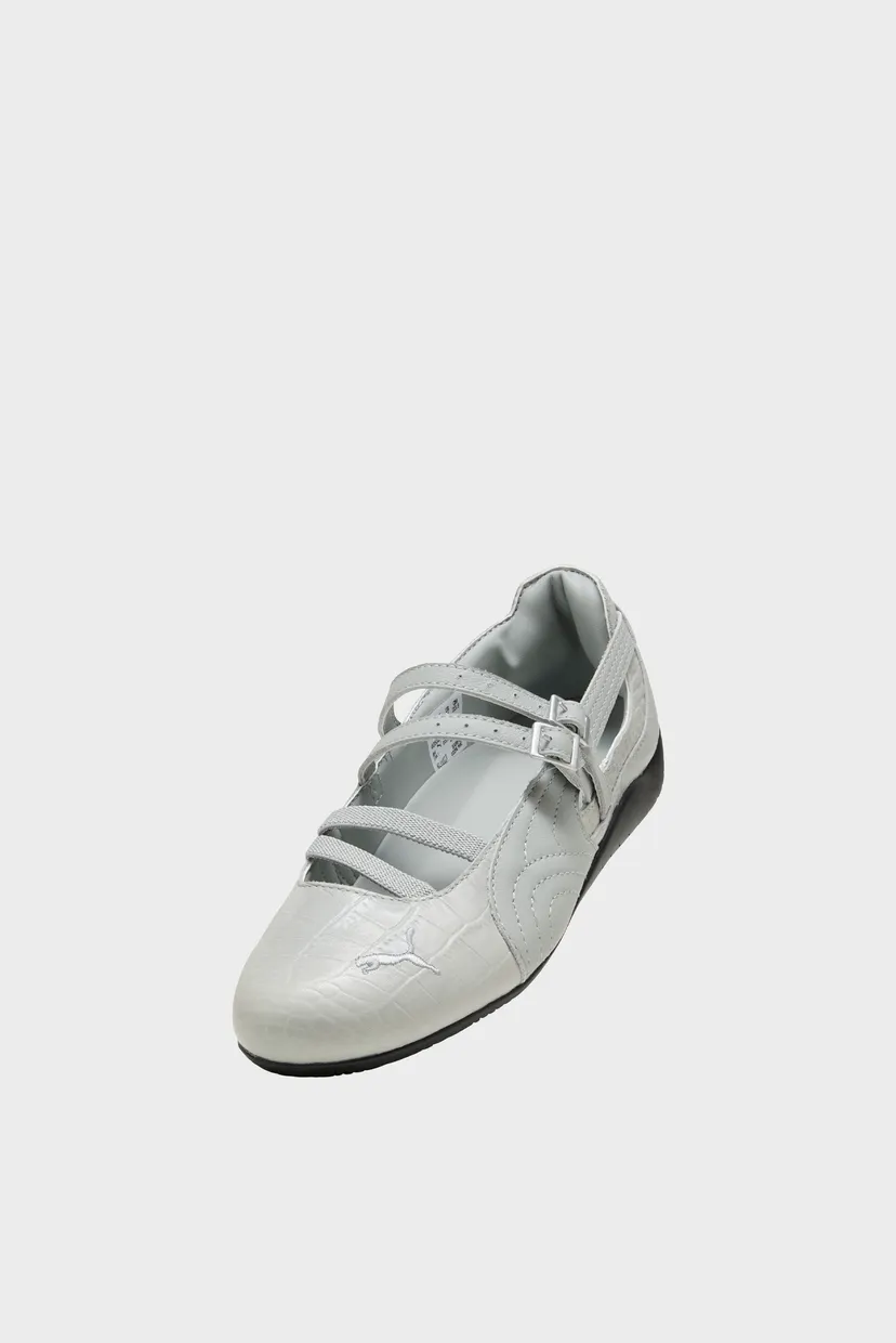 Жіночі сірі балетки Speedcat Ballet Croc Print Sneakers Women 6