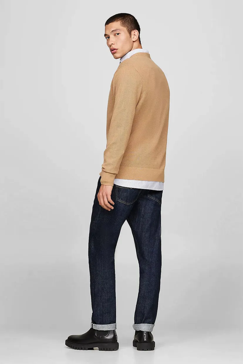 Чоловічий бежевий джемпер ESSENTIAL STRUCTURE CREW NECK 3