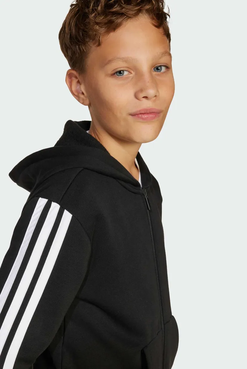 Дитяче чорне худі Essentials Full-Zip Kids 5