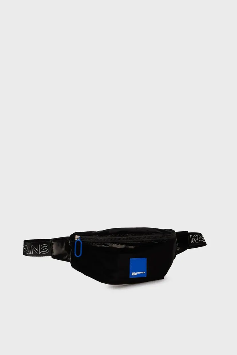 Чоловіча чорна поясна сумка urban nylon bumbag hs 3